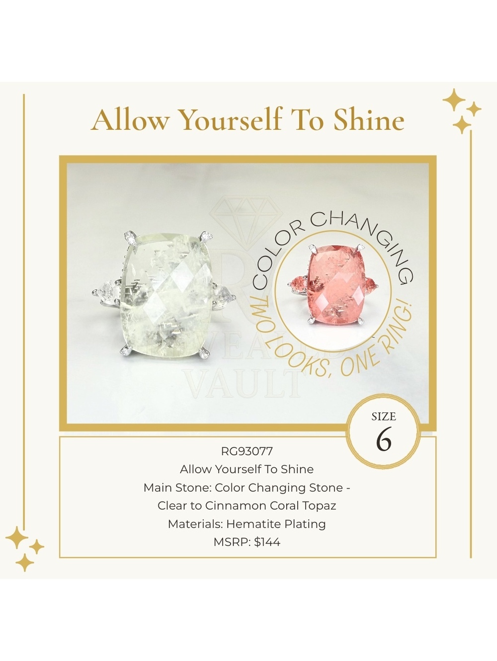 Allow Yourself To Shine - Size 6 - Mental Health 2025
